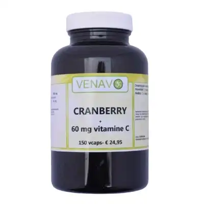 Cranberry + Vitamine C 150 capsules