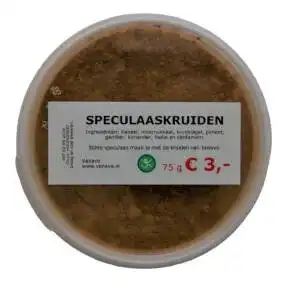 Speculaaskruiden Bakje
