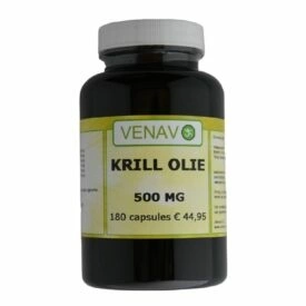 Krill olie 500 mg 180 capsules