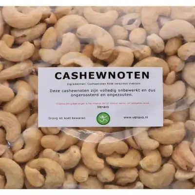 Cashewnoten ongebrand