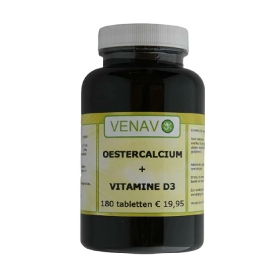Oestercalcium + vitamine D3 180 tabletten